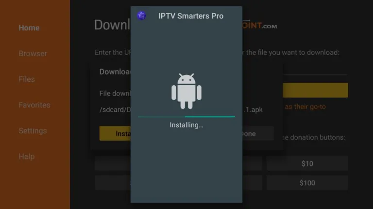 IPTV Smarters Firestick